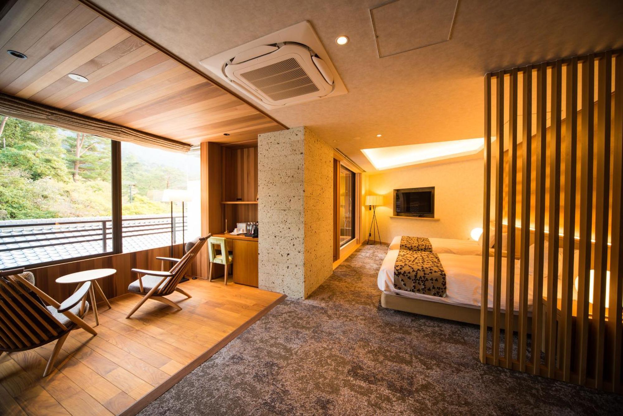Miyajima Grand Hotel Arimoto Hatsukaichi Exteriör bild