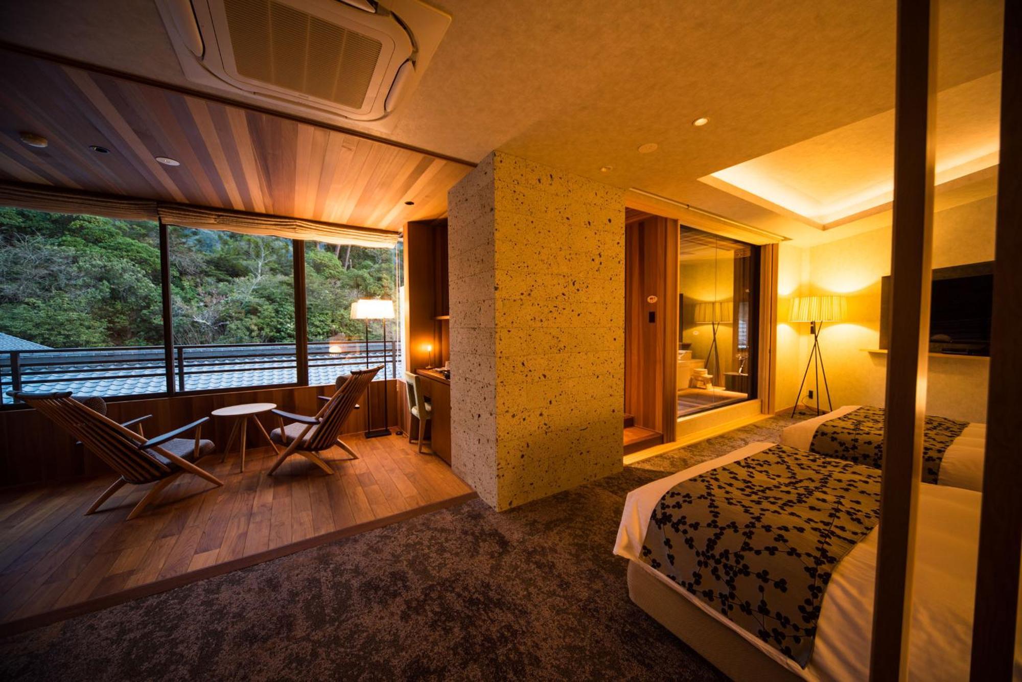 Miyajima Grand Hotel Arimoto Hatsukaichi Exteriör bild